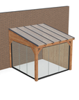 Monaco Solid Oak Lean to