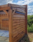 Monaco Solid Oak Lean to